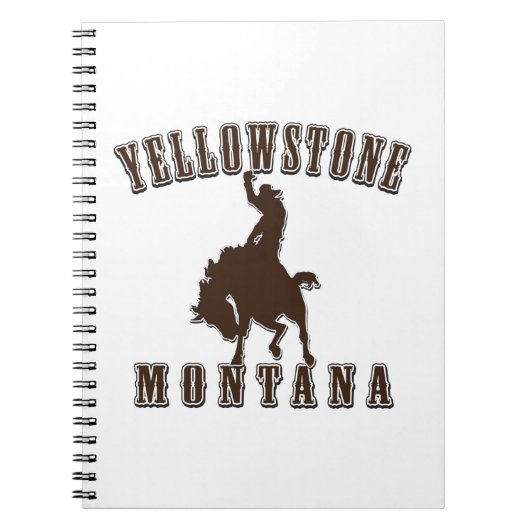 Yellowstone Montana Notitieboek (Voorkant)