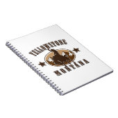 Yellowstone Montana Notitieboek (Rechterzijde)