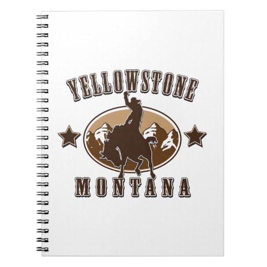Yellowstone Montana Notitieboek (Voorkant)
