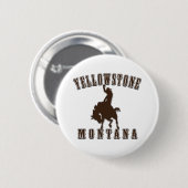 Yellowstone Montana Ronde Button 5,7 Cm (Voorkant /achterkant)