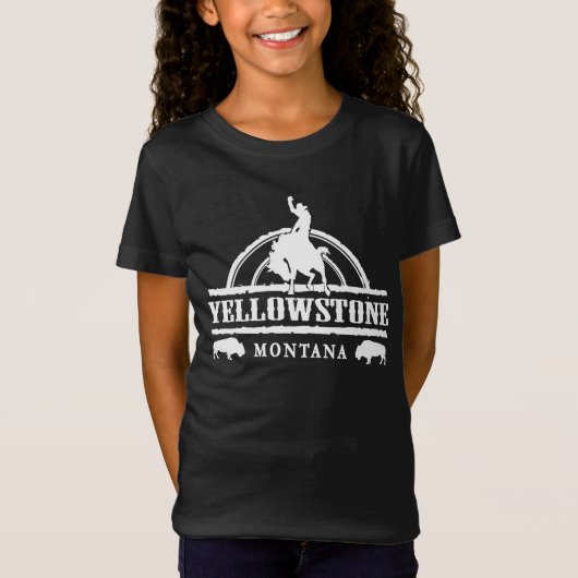 Yellowstone Montana T-shirt (Voorkant)