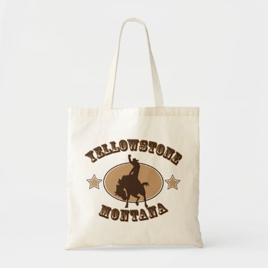 Yellowstone Montana Tote Bag (Voorkant)