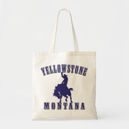 Yellowstone Montana Tote Bag (Voorkant)