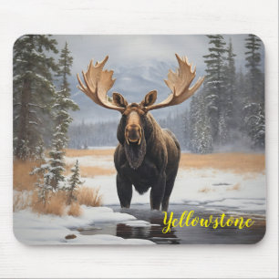 Yellowstone Moose Muismat