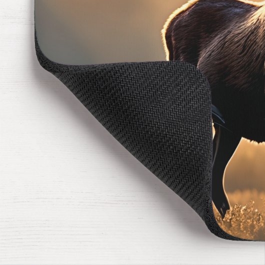 Yellowstone Moose Muismat (Hoek)