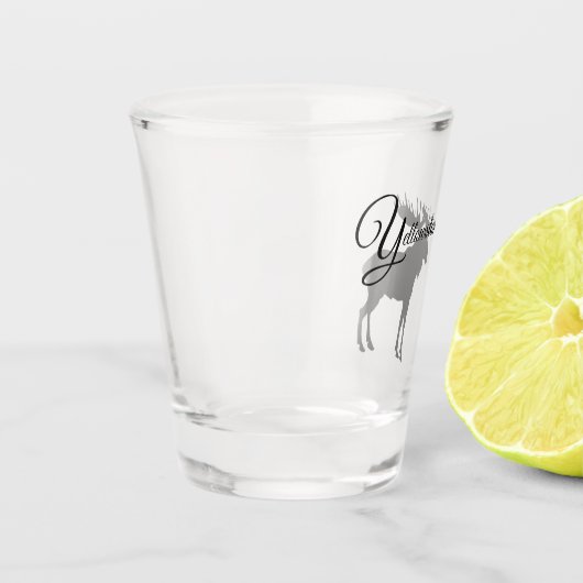 Yellowstone Moose Shot Glas (Links)