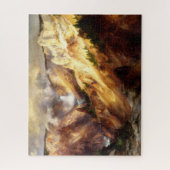 Yellowstone Moran Grand Canyon Waterfall Puzzle Legpuzzel (Verticaal)