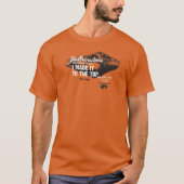 Yellowstone Nat Park Avalanche Peak Wyoming IMITTT T-shirt (Voorkant)