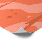 Yellowstone nationaal park cartoon reisposter poster (Hoek)