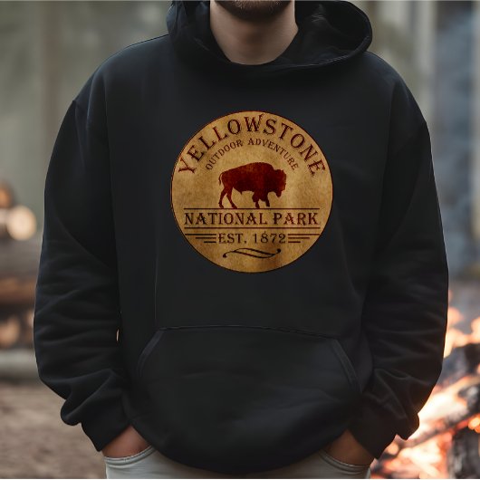 Yellowstone nationaal park hoodie