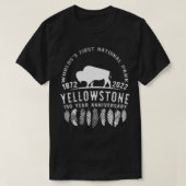 Yellowstone National Park 150 jaar Jubileum T-shirt (Design voorkant)