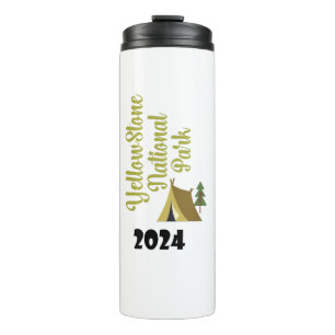 Yellowstone National Park 2024 Vakantie Thermosbeker