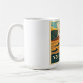 Yellowstone National Park Adventure Design Koffiemok (Links)