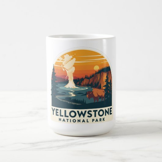 Yellowstone National Park Adventure Design Koffiemok (Center)