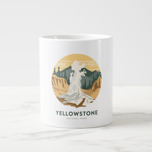 Yellowstone National Park Adventure Grote Koffiekop (Voorkant)