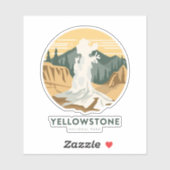 Yellowstone National Park Adventure Sticker (Vel)
