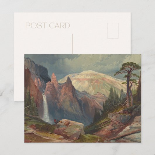 Yellowstone National Park Ansichtkaart Briefkaart (Voorkant / Achterkant)