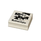 Yellowstone National Park beer Rubberstempel (Stempel)