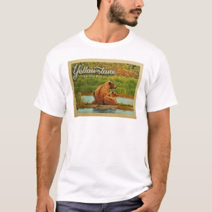 Yellowstone National Park Beren  T-shirt