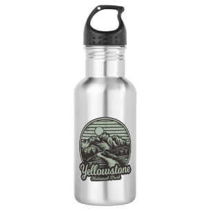 Yellowstone National Park Bergpad Waterfles
