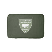 Yellowstone National Park Bison Badmat (Voorkant)