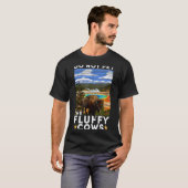 Yellowstone National Park Bison Do Not Pet The Flu T-shirt (Voorkant volledig)