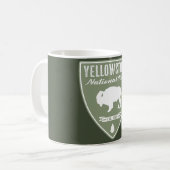 Yellowstone National Park Bison Koffiemok (Voorkant links)