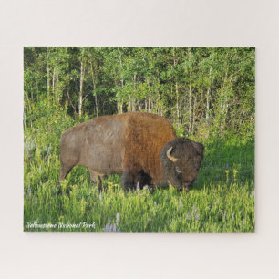 Yellowstone National Park Bison Legpuzzel