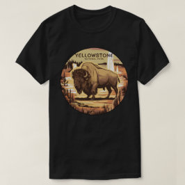 Yellowstone National Park Bison T-shirt