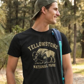 Yellowstone National Park Bison T-shirt
