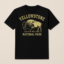 Yellowstone National Park Bison T-shirt