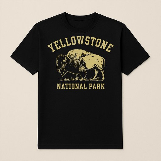 Yellowstone National Park Bison T-shirt