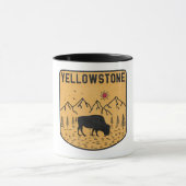 Yellowstone National Park Bison Wyoming Mok (Midden)