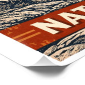 Yellowstone National Park - Bizon Perfect Poster (Hoek)