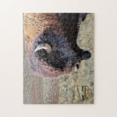 Yellowstone National Park Bizon Puzzel (Verticaal)