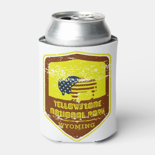 Yellowstone National Park  Blikjeskoeler (Blikje Voorkant)