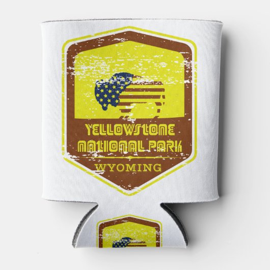 Yellowstone National Park  Blikjeskoeler (Voorkant)