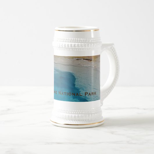 Yellowstone National Park Blue Pool Keepomwille Bierpul (Voorkant rechts)