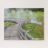 Yellowstone National Park Boardwalk Legpuzzel (Horizontaal)