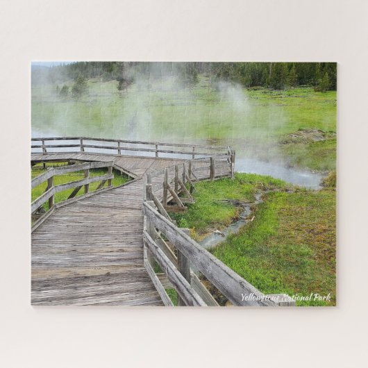 Yellowstone National Park Boardwalk Legpuzzel (Horizontaal)