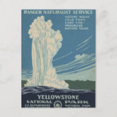  Yellowstone National Park Briefkaart (Voorkant)