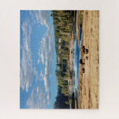 Yellowstone National Park: Buffalo puzzel Legpuzzel (Verticaal)