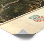 Yellowstone National Park c1905 Panoramic Map Poster (Hoek)