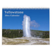 Yellowstone National Park Calendar Kalender (Hoes)