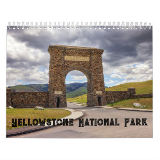 Yellowstone National Park Calendar Kalender