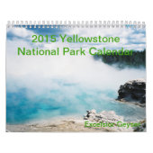 Yellowstone National Park Calendar Kalender (Hoes)