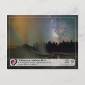 Yellowstone National Park - Castle Geyser Briefkaart (Voorkant)