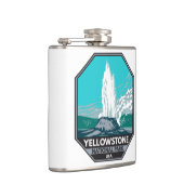 Yellowstone National Park Castle Geyser  Heupfles (Rechts)