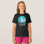 Yellowstone National Park Castle Geyser  T-shirt (Voorkant volledig)