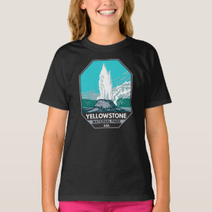 Yellowstone National Park Castle Geyser  T-shirt